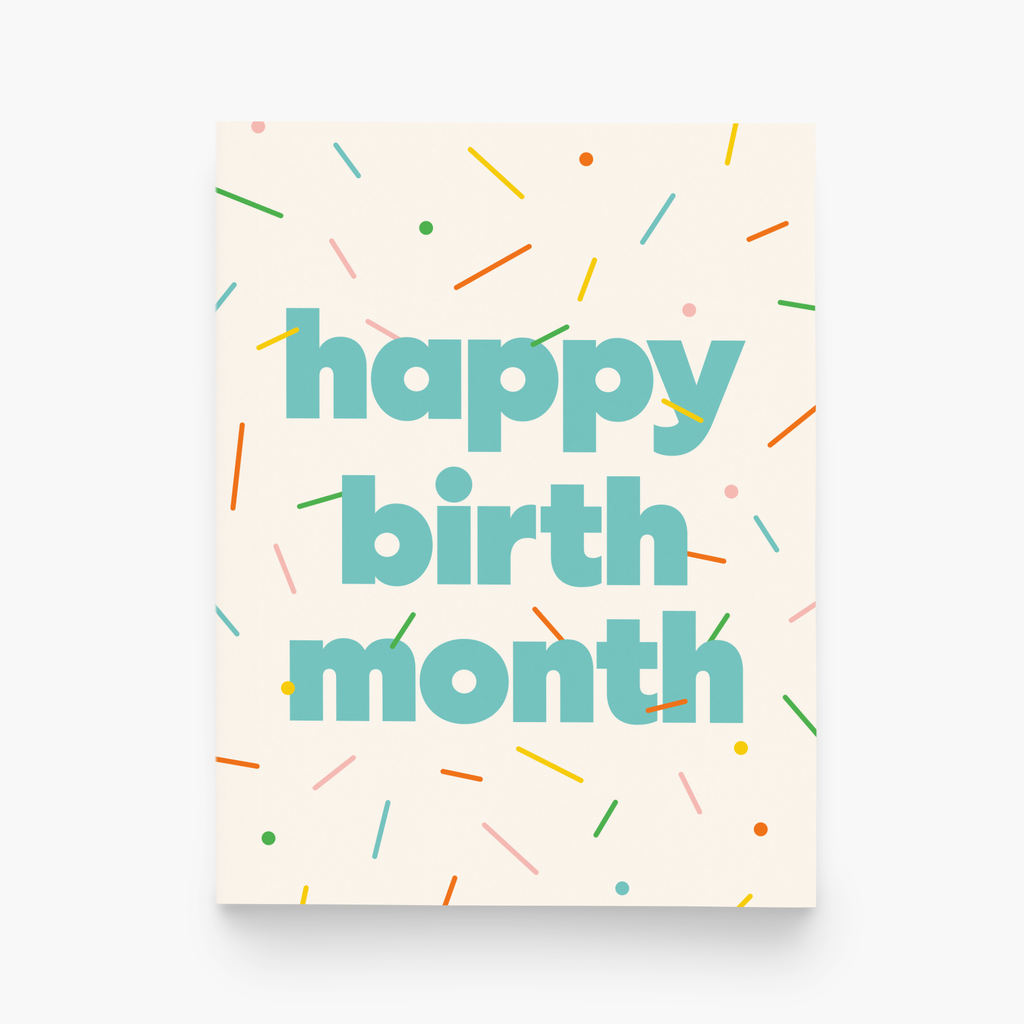 Happy Birth-Month Card