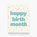 Happy Birth-Month Card