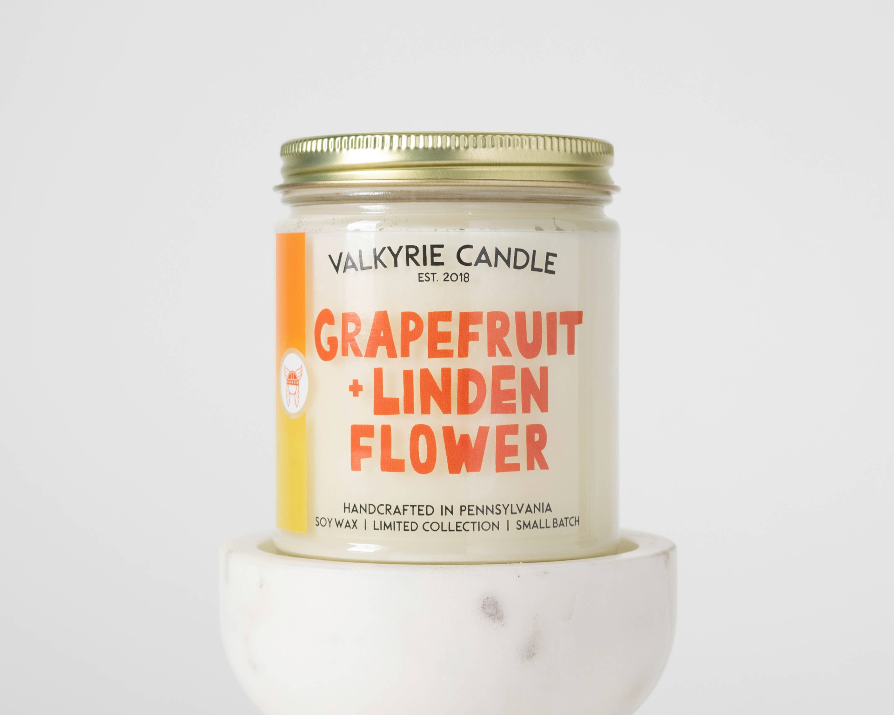Grapefruit + Linden Flower Candle