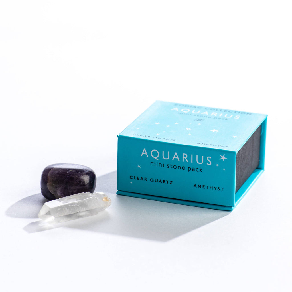 Aquarius Zodiac Mini Crystal Pack ♒