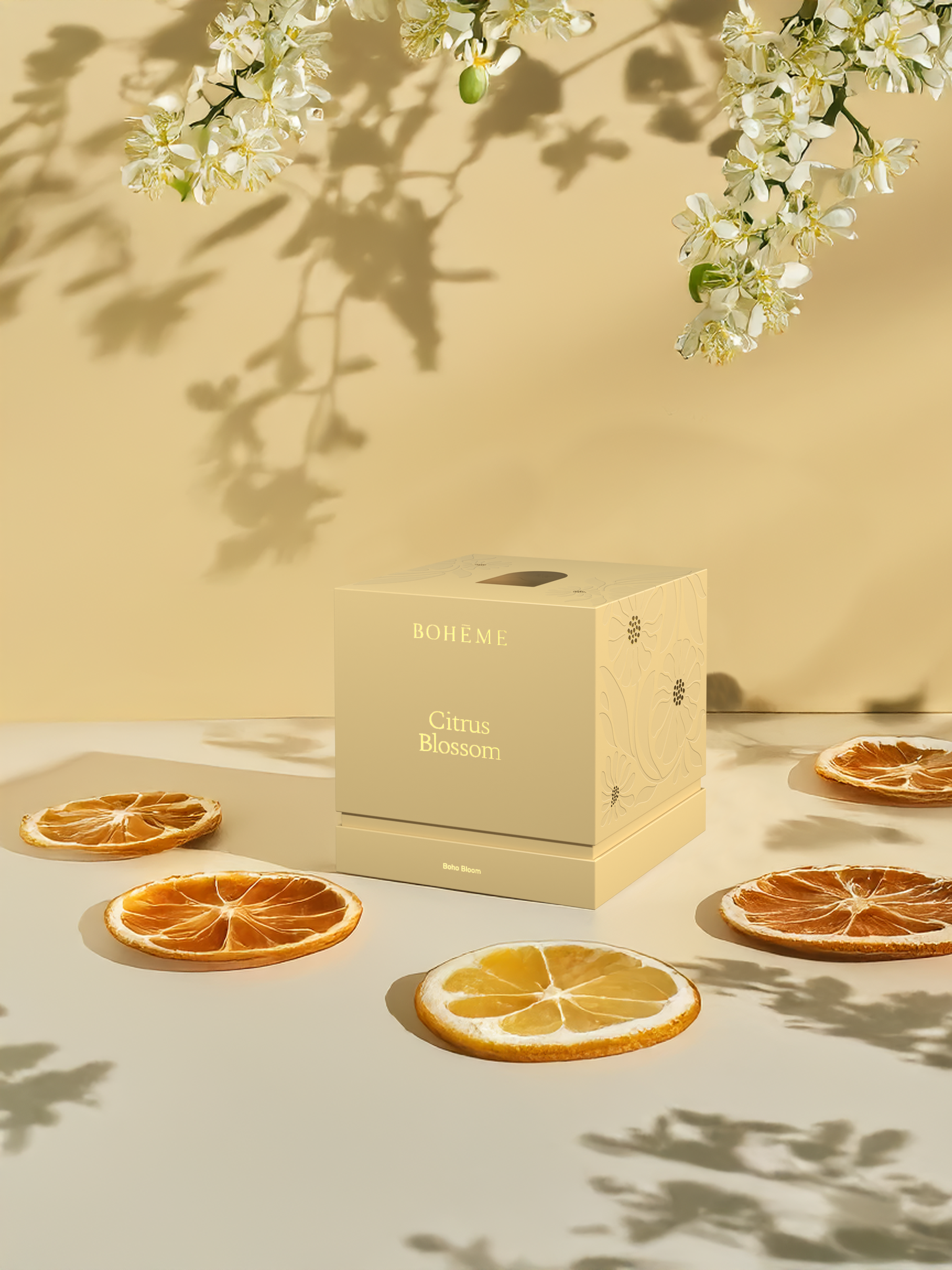 Citrus Blossom Candle – Boho Bloom Collection