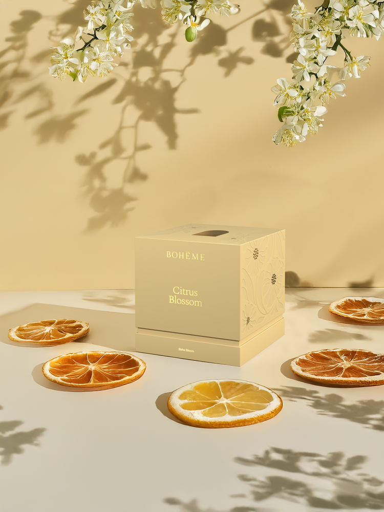 Citrus Blossom Candle – Boho Bloom Collection