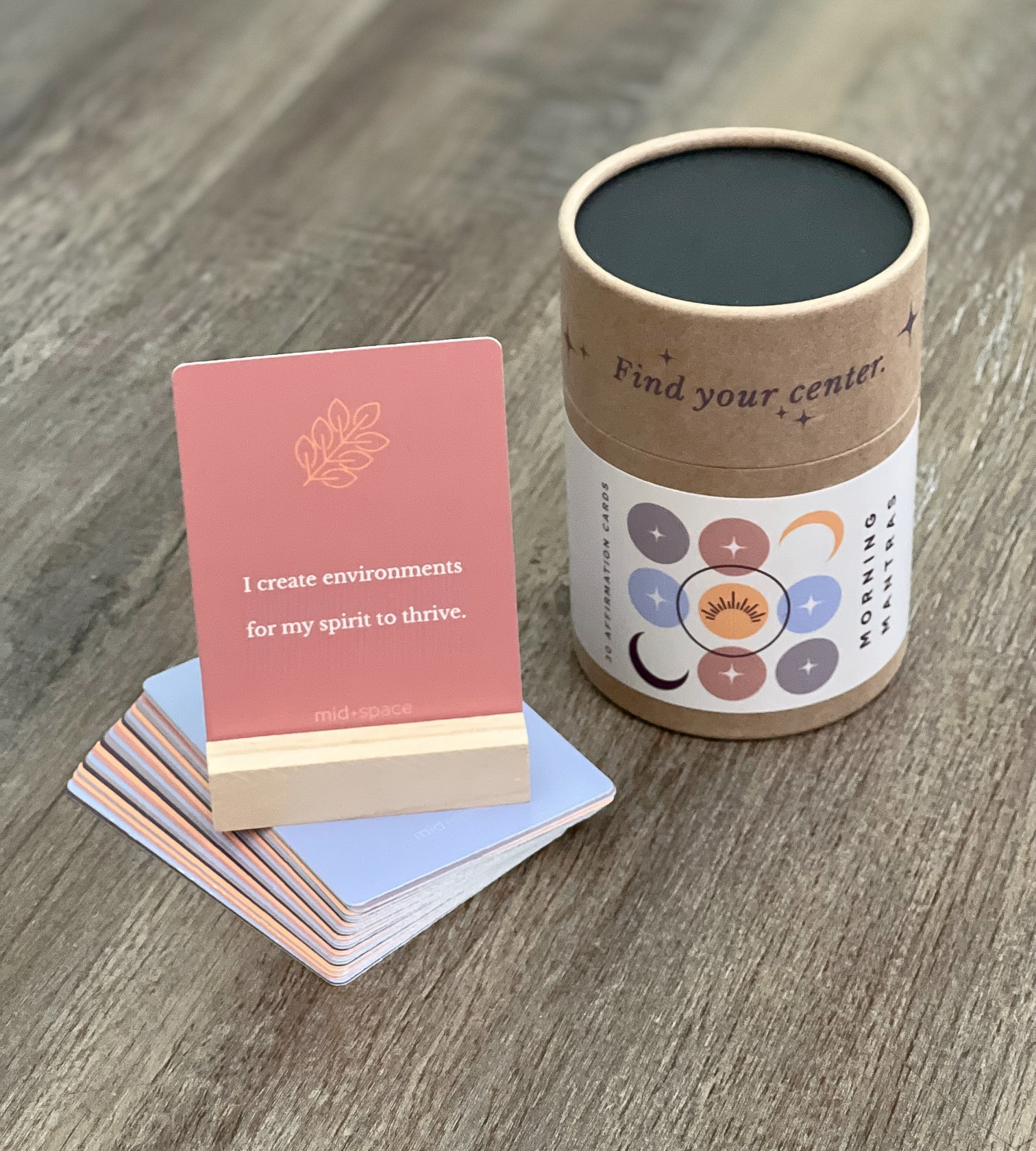 Morning Mantras Affirmation Deck