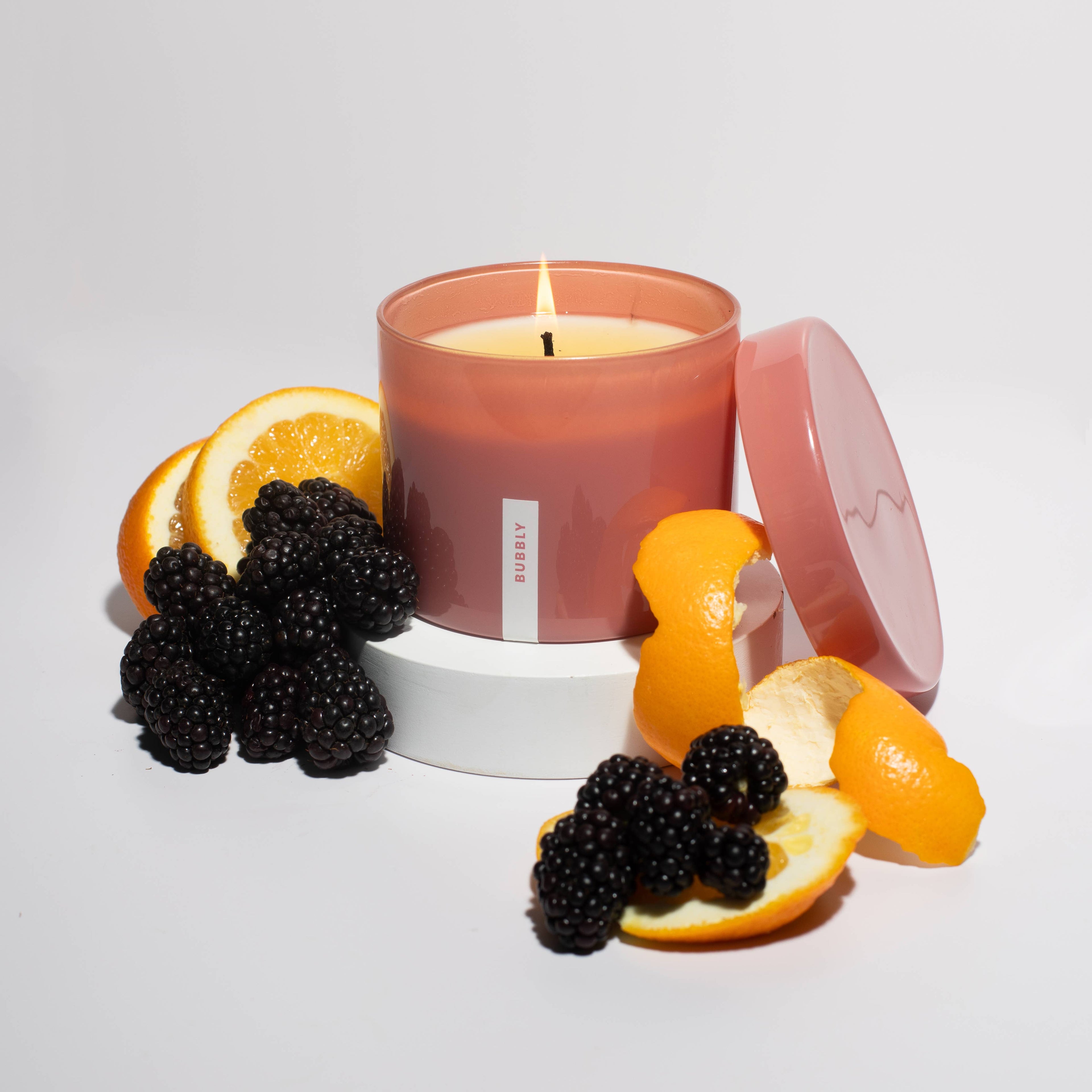 Bubbly | Fresh Citrus & Champagne | Reusable Pink Jar