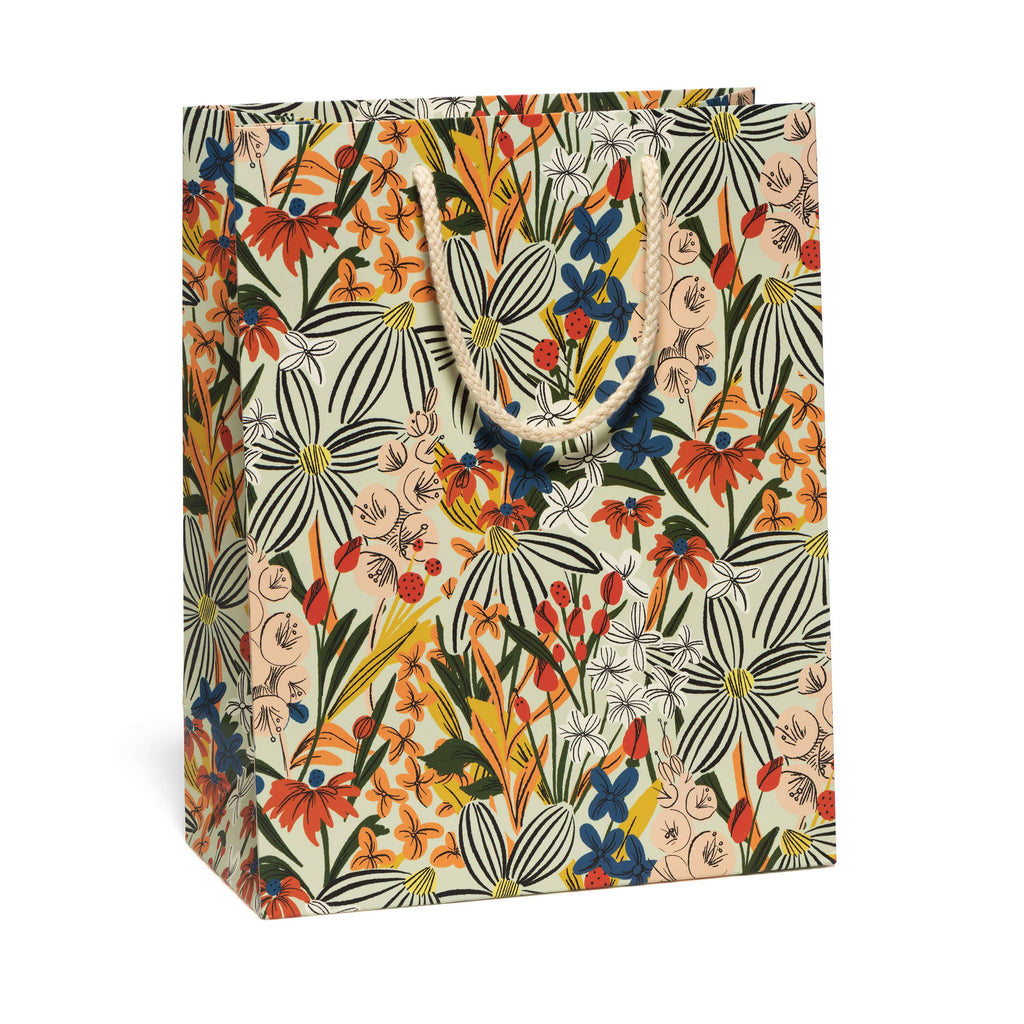Striped Florals gift bags: Large