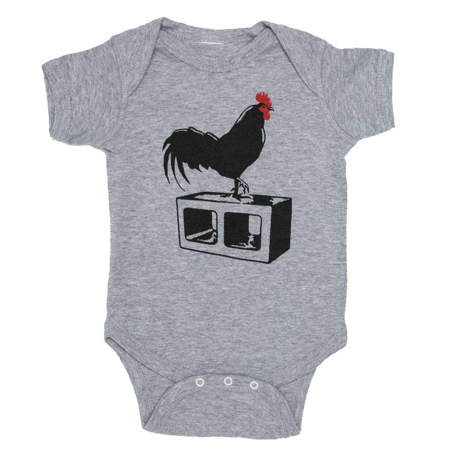 Cock Block Baby One Piece - Clearance Color: 3/6 Month