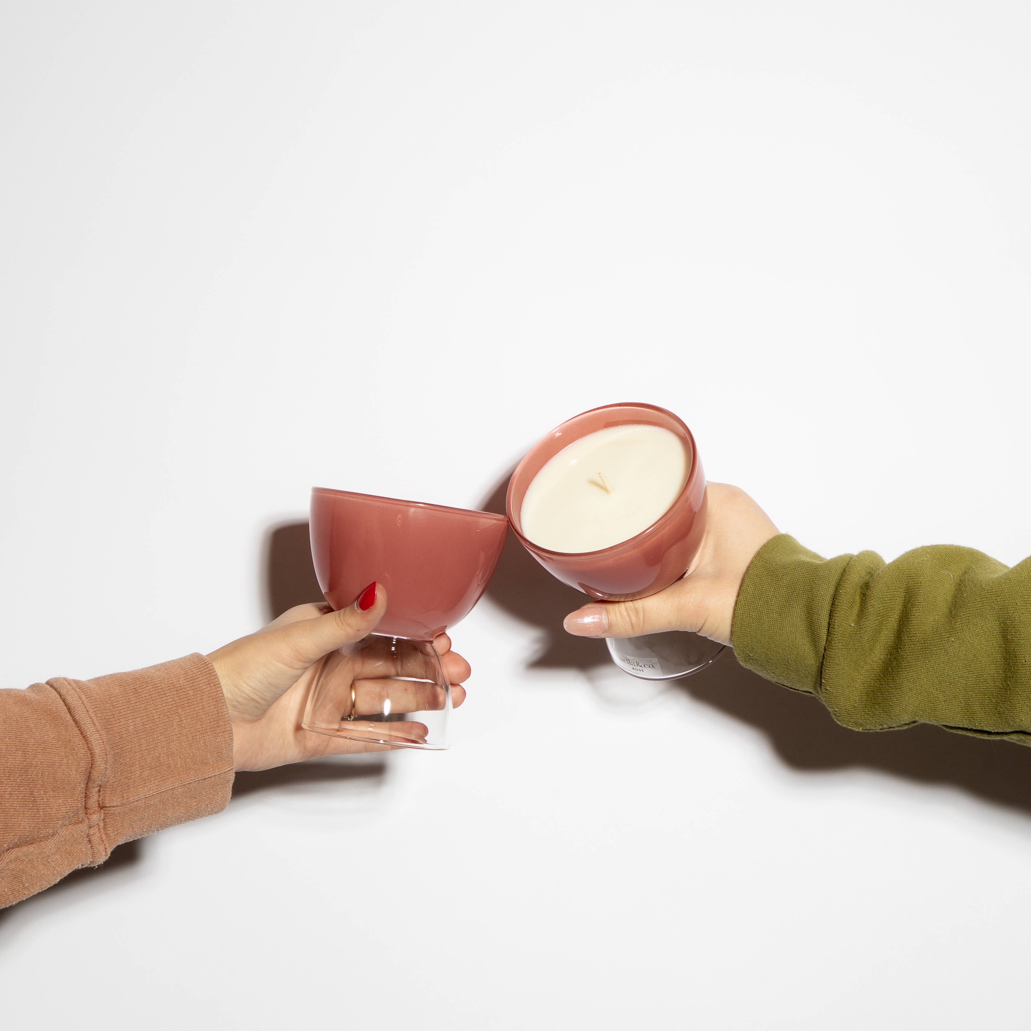 Rosé – Wine-Inspired Soy Candle in Reusable Glass