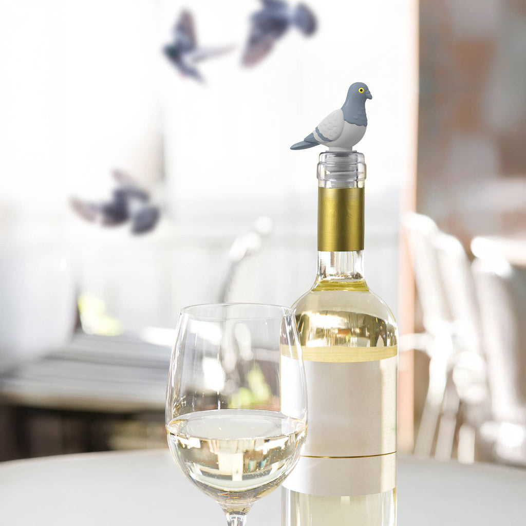 CITY STOPPER Pigeon Bottle Stopper