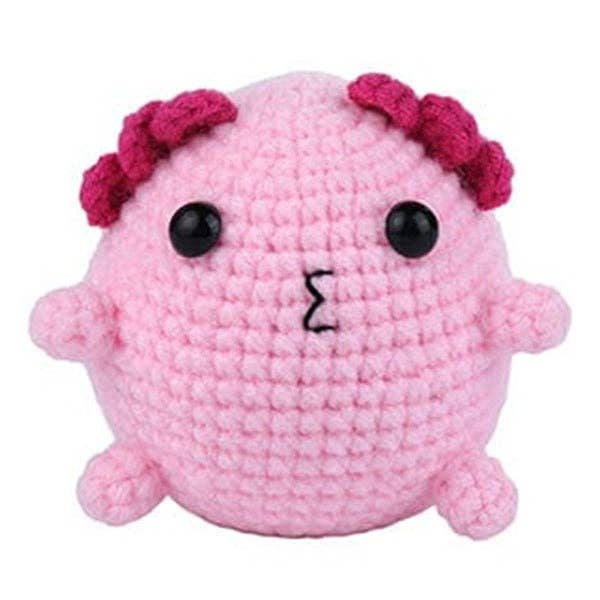 Lily the Axolotl Beginner Crochet Kit