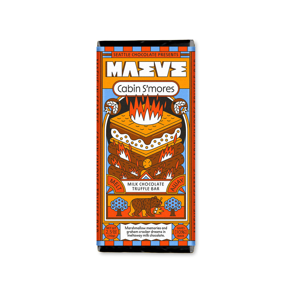 Cabin S'mores Truffle Bar