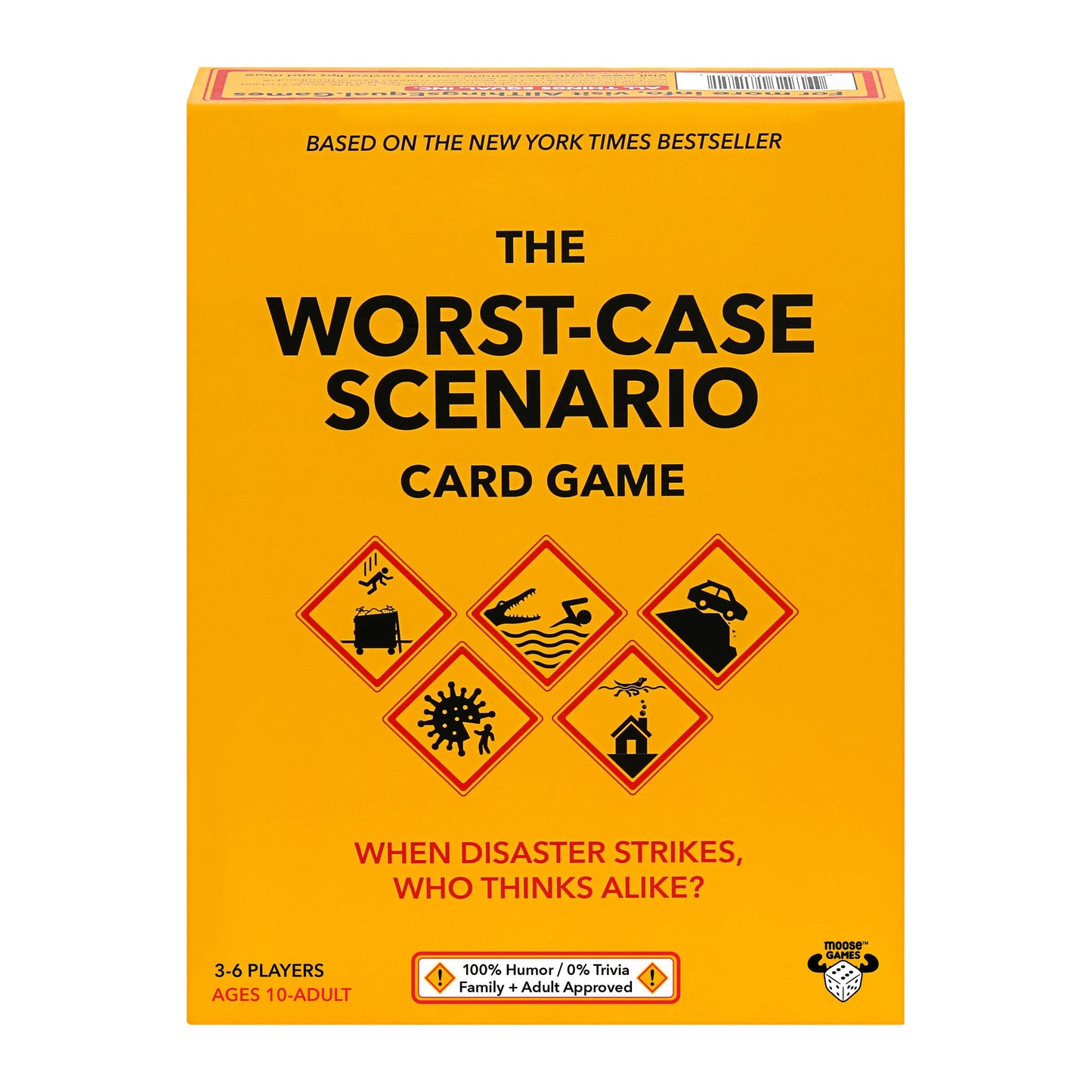 Moose Toys The Worst-Case Scenario Card Game