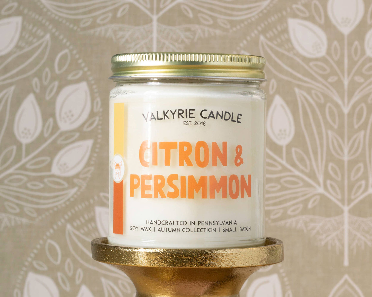 Citron + Persimmon Candle | Autumn Collection