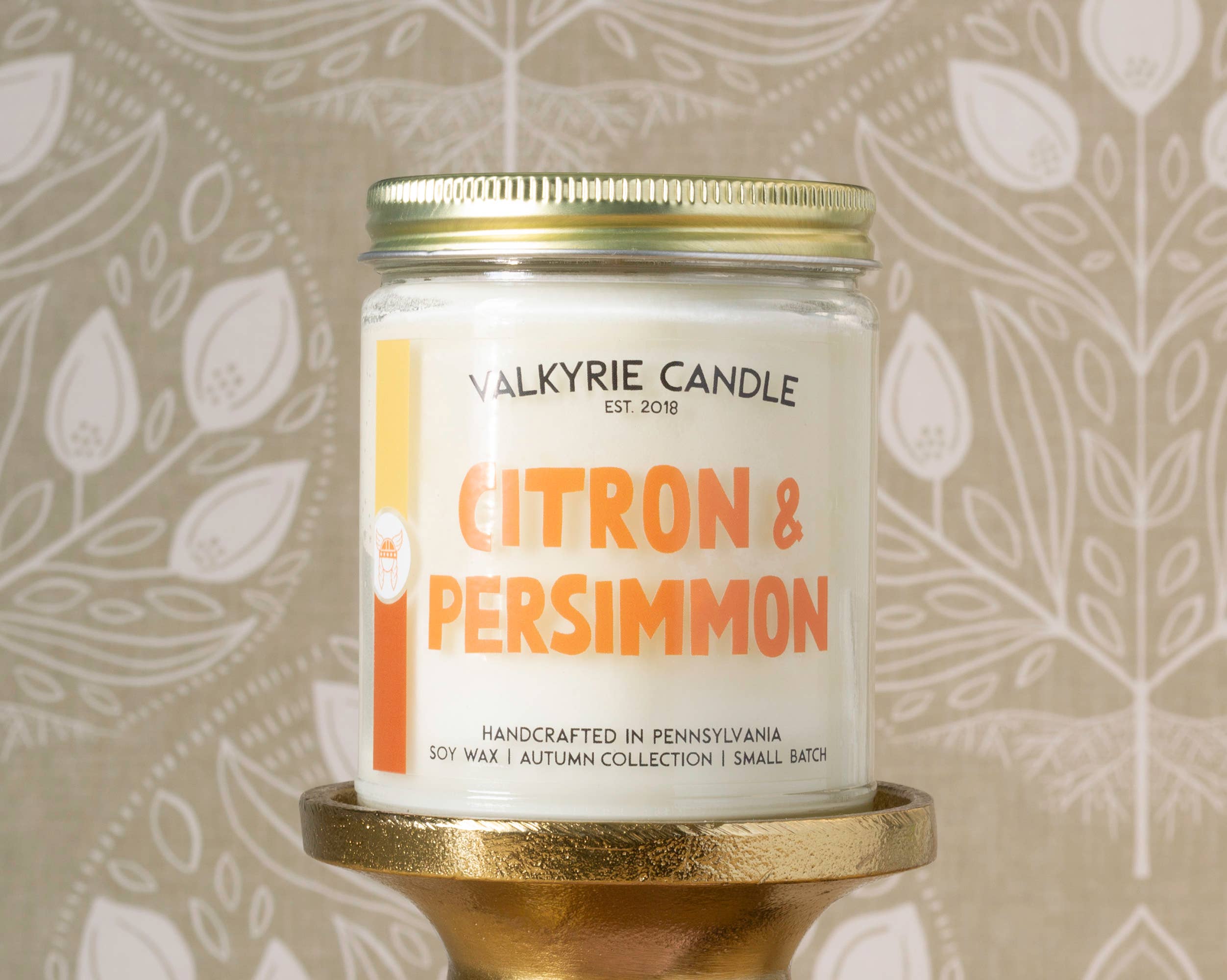 Citron + Persimmon Candle