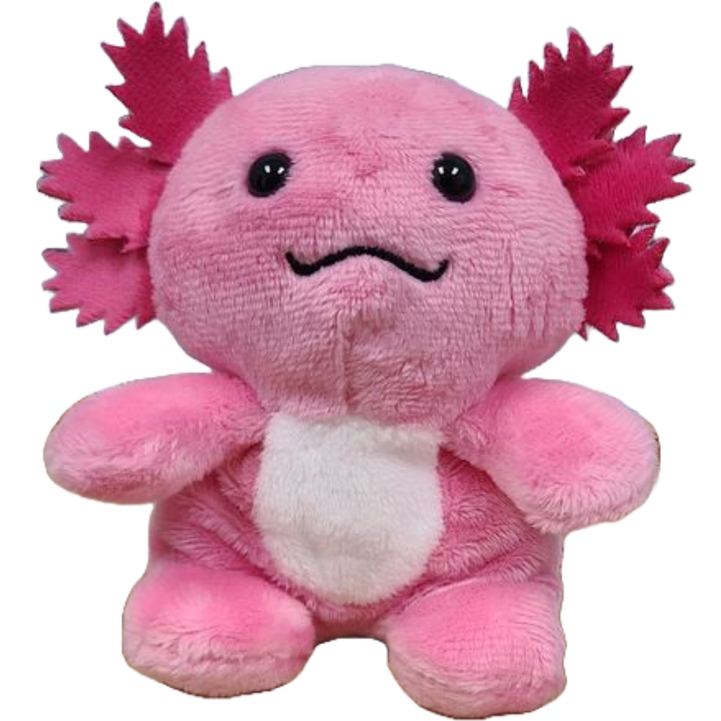 Boba the Canned Axolotl | Stuffed Animal Plush w/Jokes