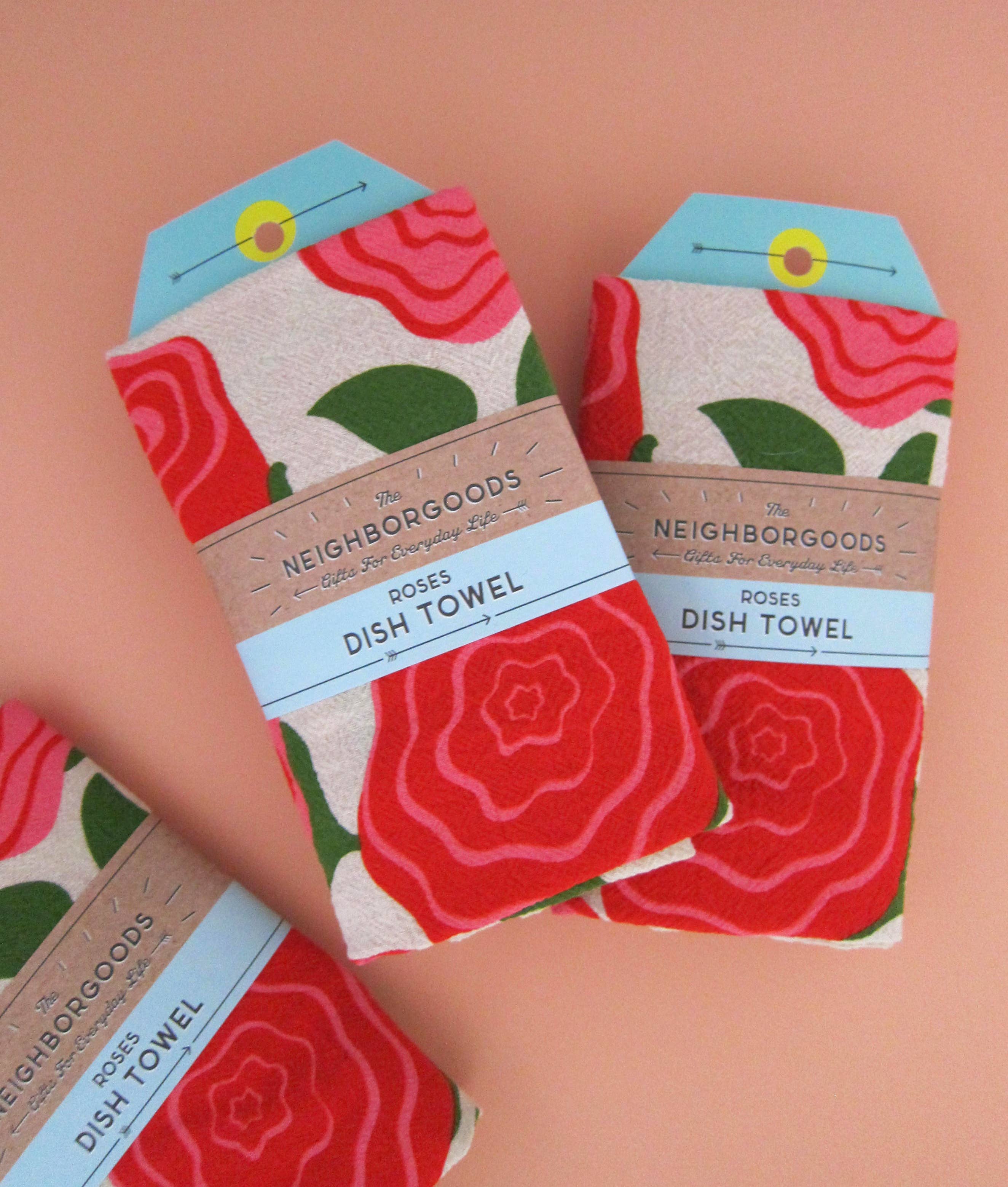 Rose Tea Towel