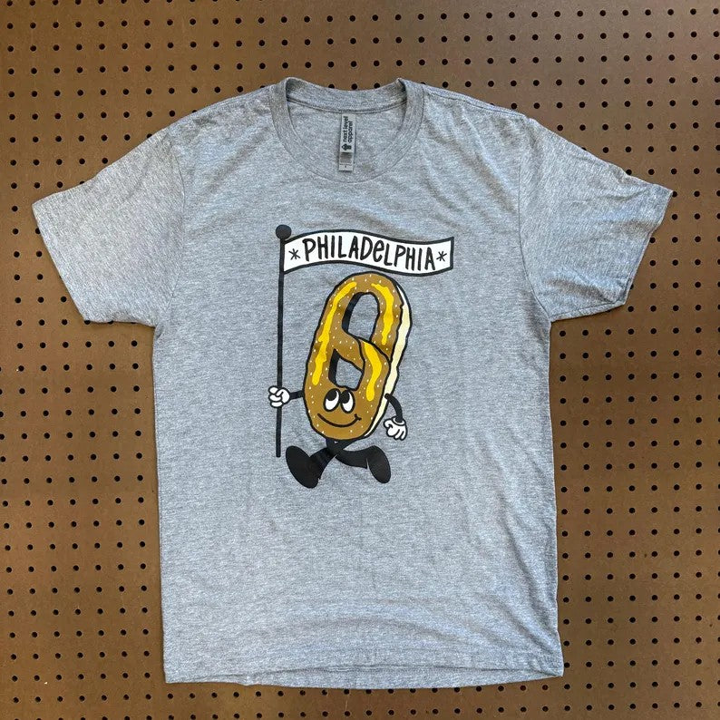 Marching Philly Pretzel T-Shirt