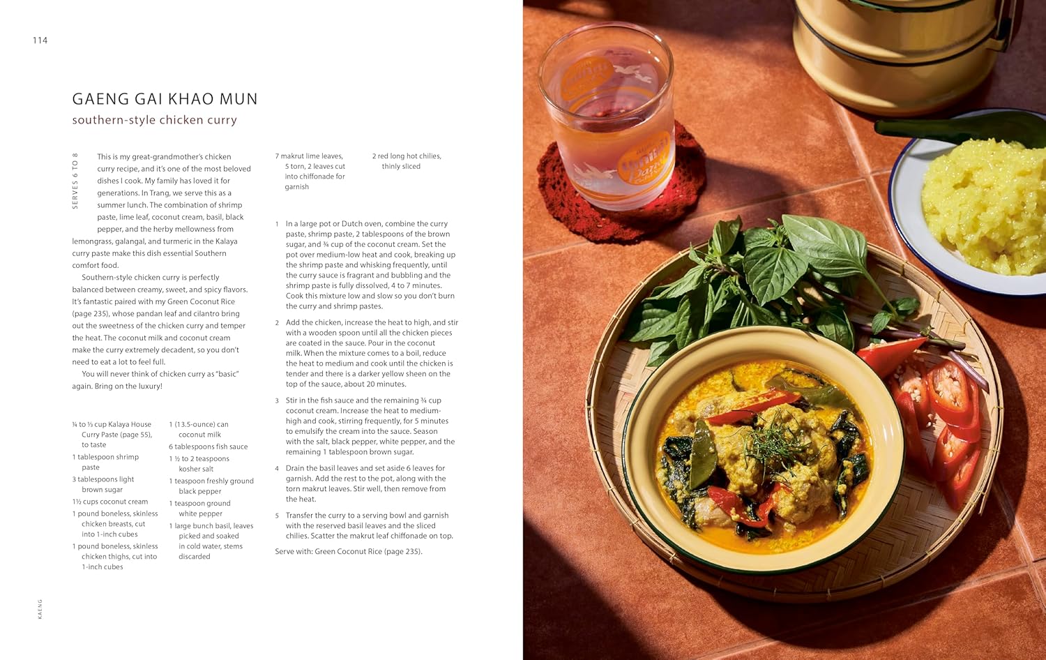 Kalayas Southern Thai Kitchen Cook Book