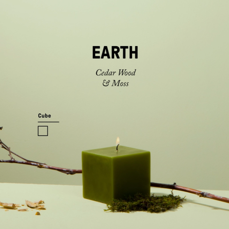 Elements Candle - Earth