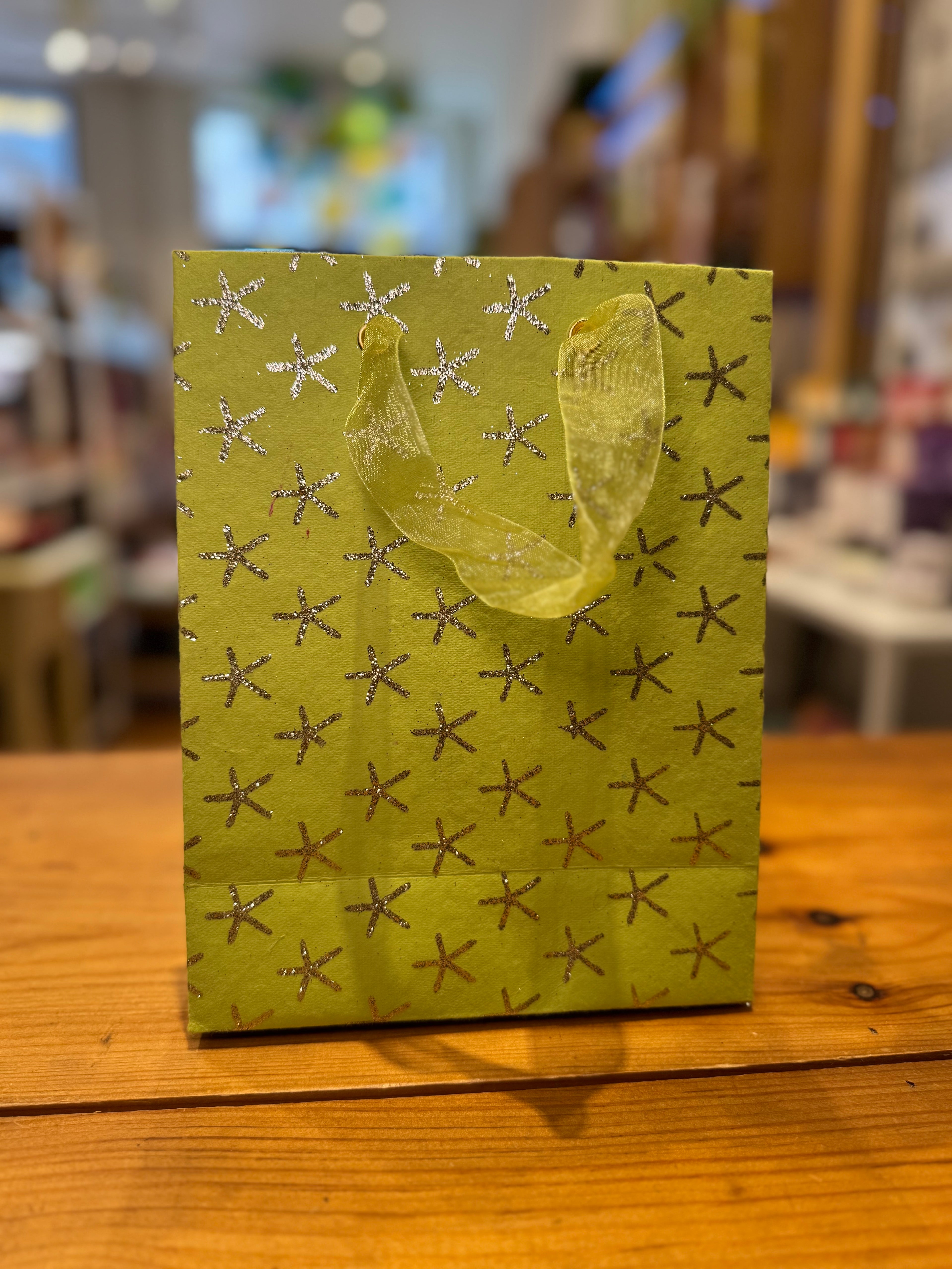 Bright Gift Bag with Stars