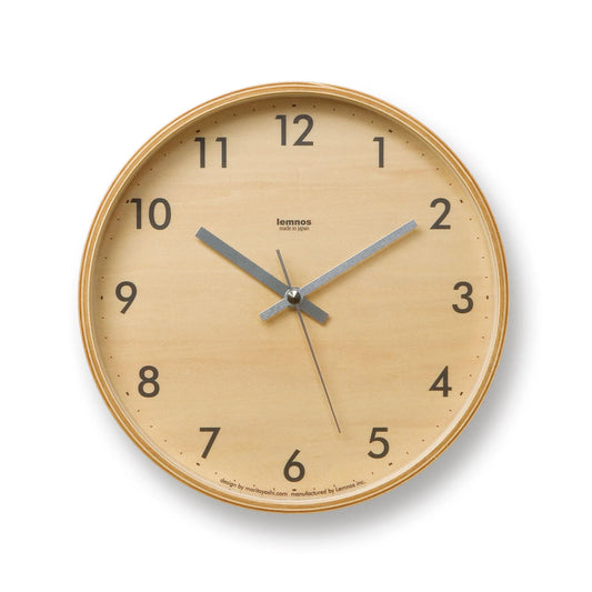 Lemnos Clock Plywood