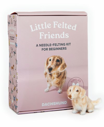 Little Felted Friends: Dachshund: Dog Needle-Felting Beginner Kit