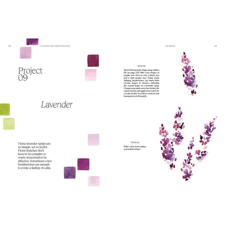 15-Minute Art Watercolour: Learn to Paint in Six Steps or Less