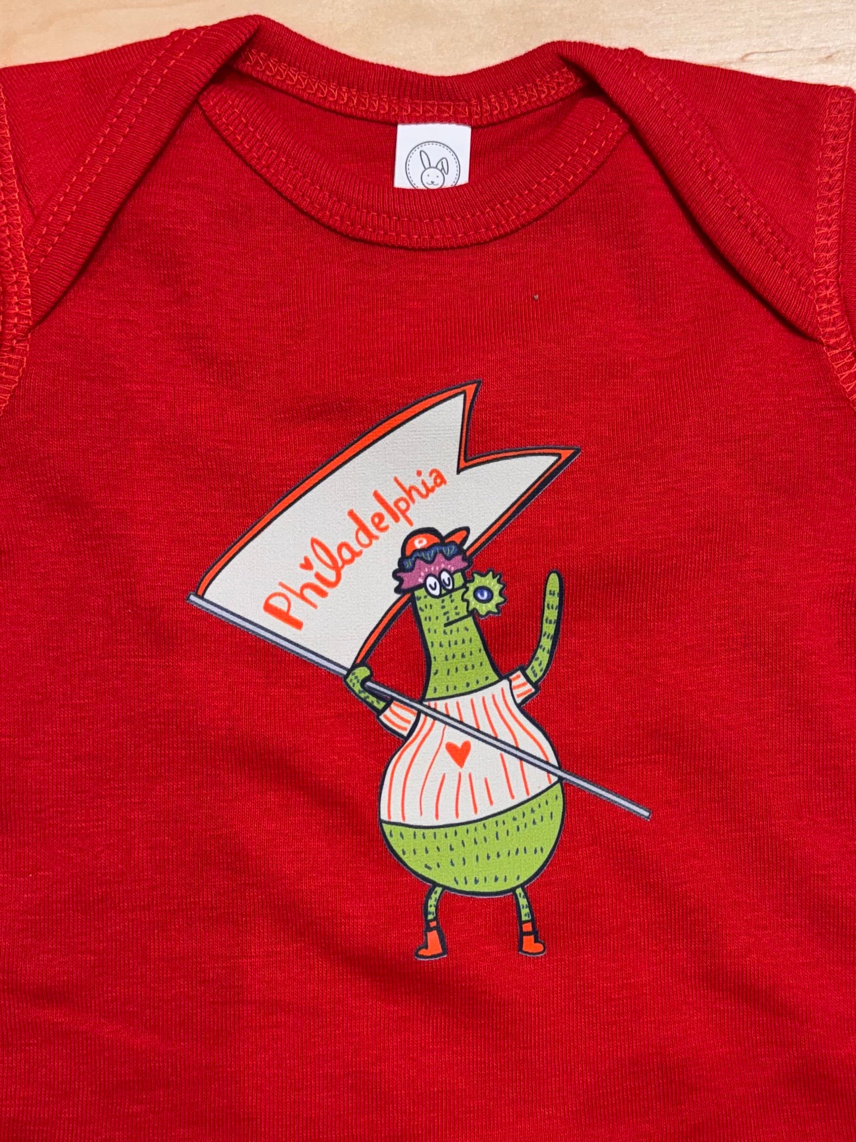 Red Green Dude Baby Onesie