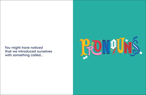 A Kids Book About Pronouns