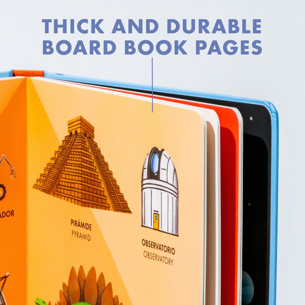 My Big Bilingual Book of First Words: 100+ English-Spanish Words for Animals, Foods, Vehicles, Planets, and More! (Si Sabo Bilingual Books for Kids)