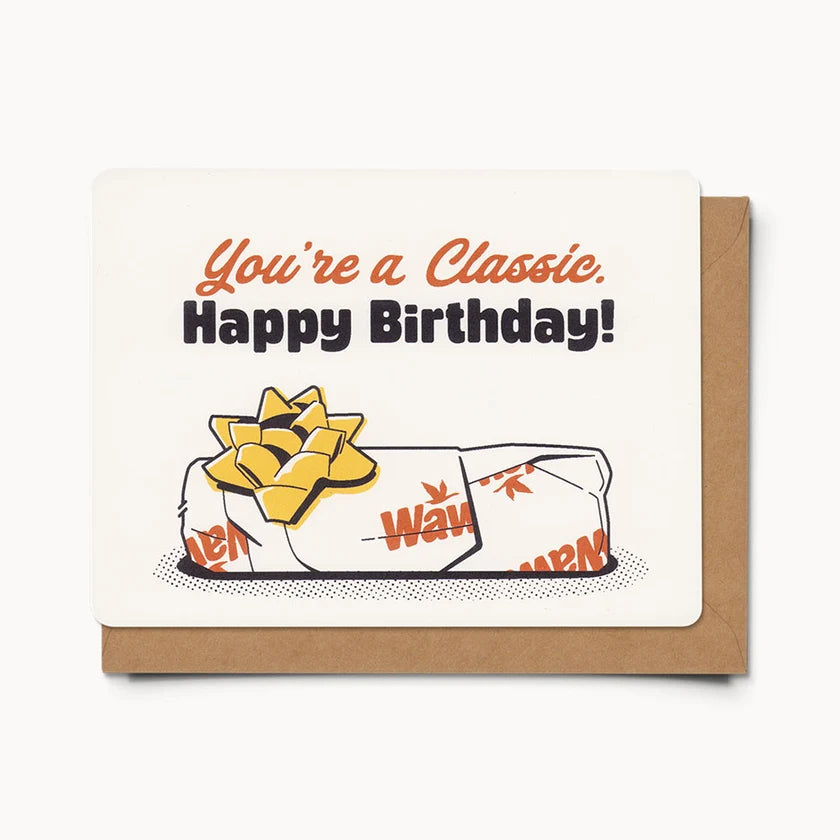 You're a Classic. Happy Birthday Card