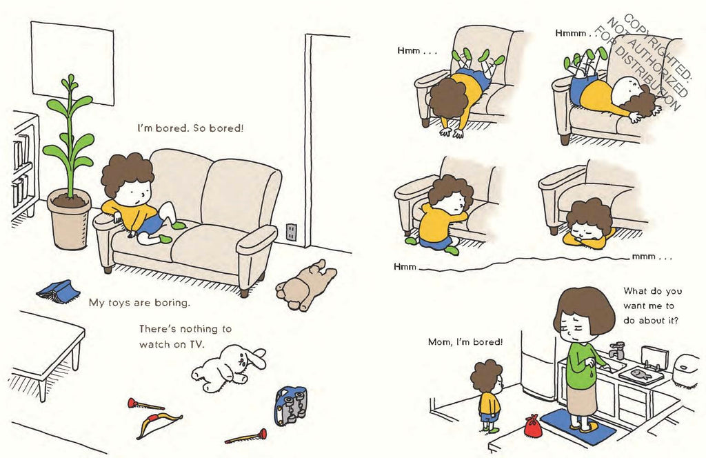 The Boring Book: Childrens Book About Boredom