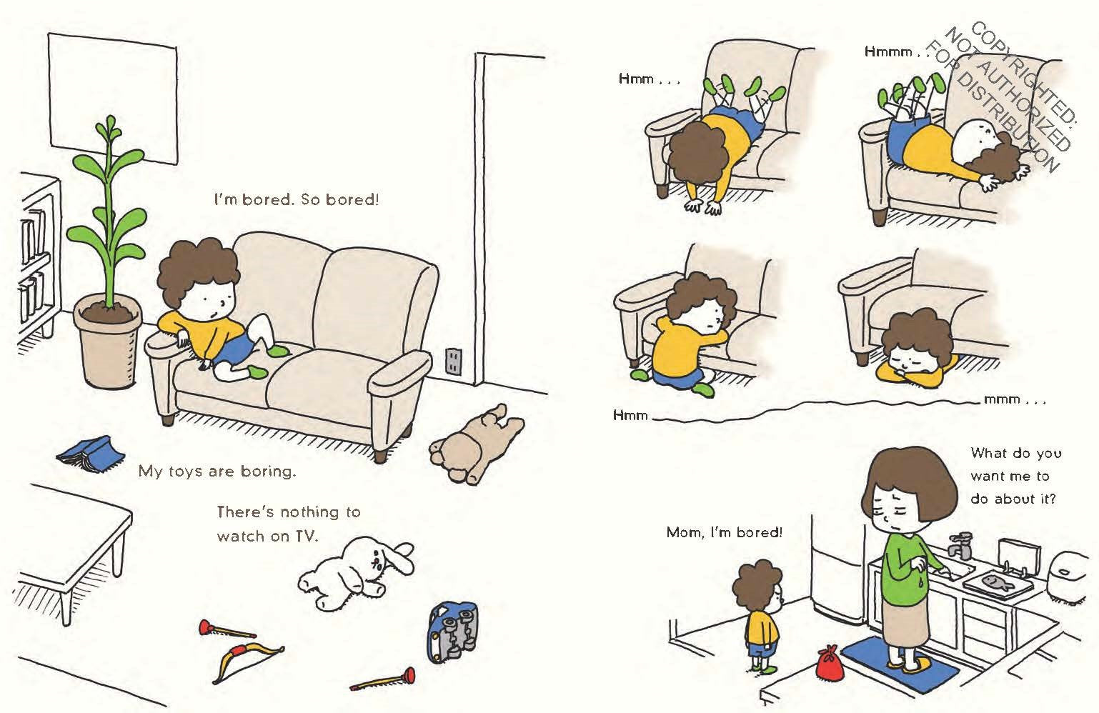The Boring Book: Childrens Book About Boredom