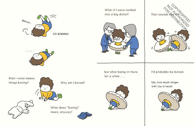The Boring Book: Childrens Book About Boredom
