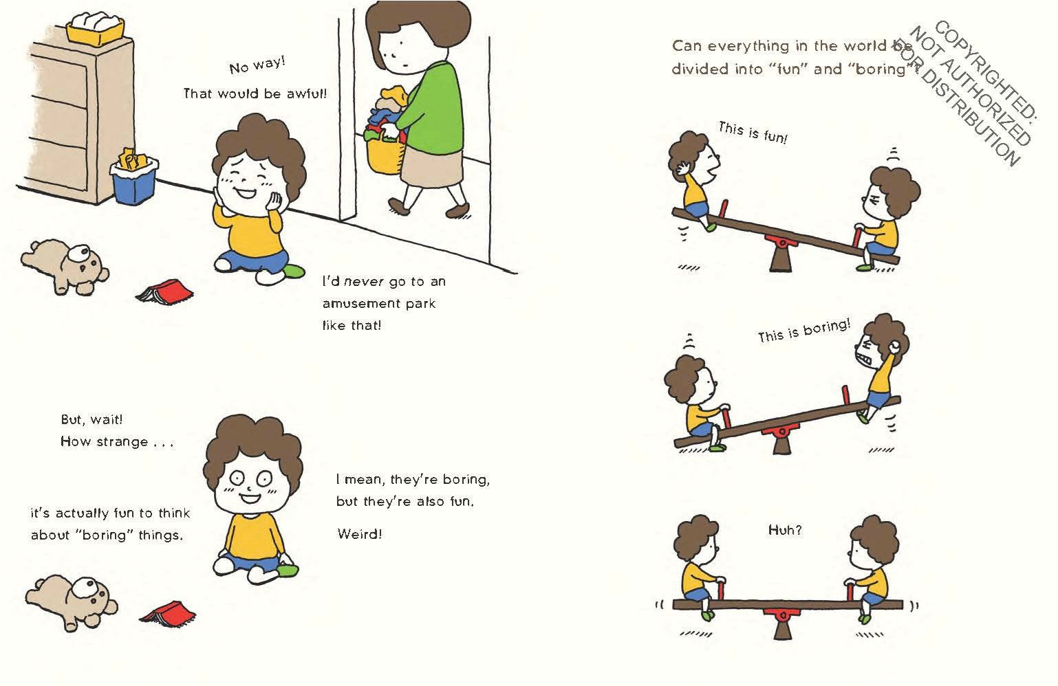 The Boring Book: Childrens Book About Boredom