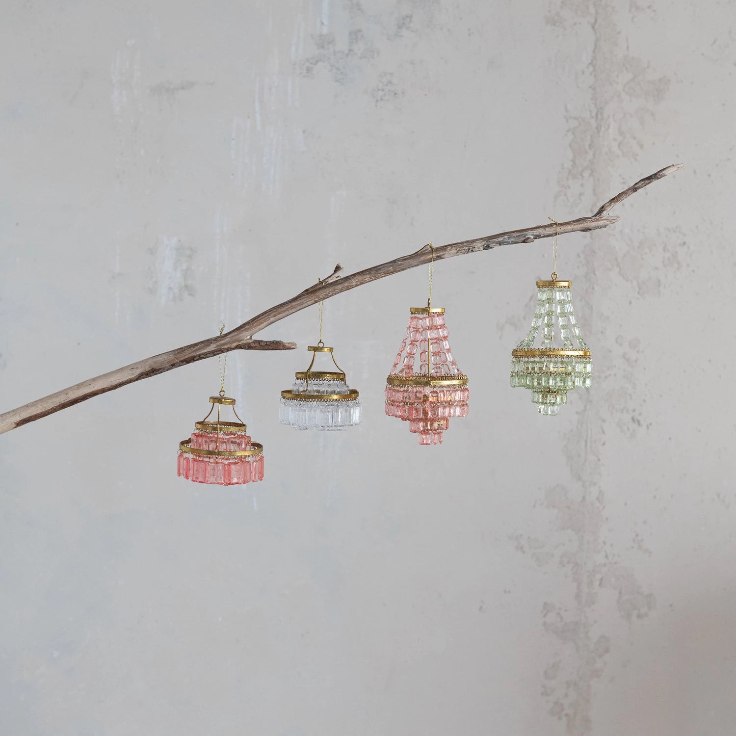 Multi-Color Chandelier Ornaments