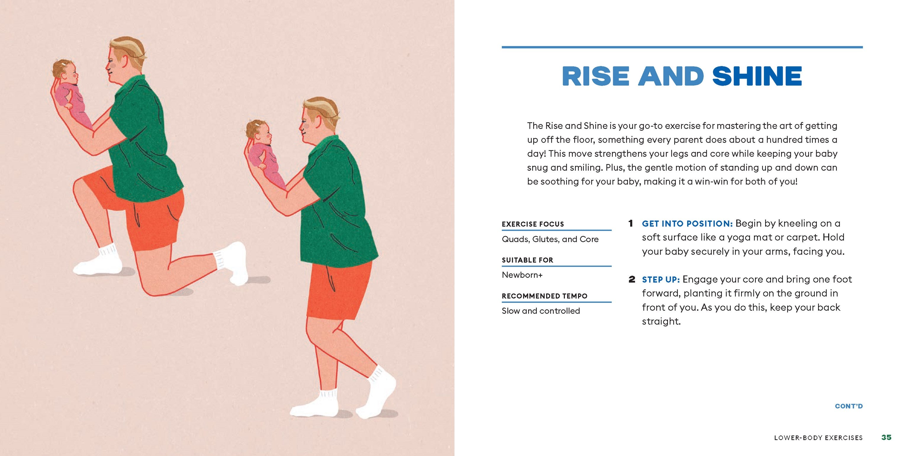 Dad Bod: Get Fit and Bond with Your Baby - 30 Exercises and Routines