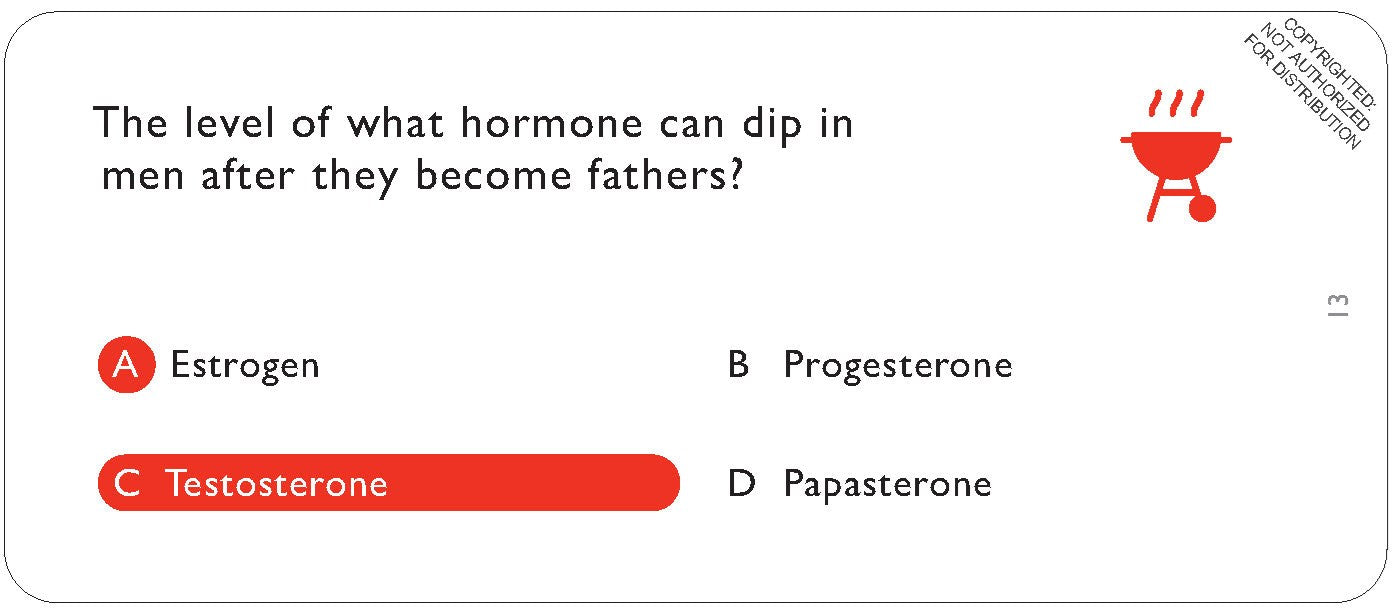 Dad Trivia Game