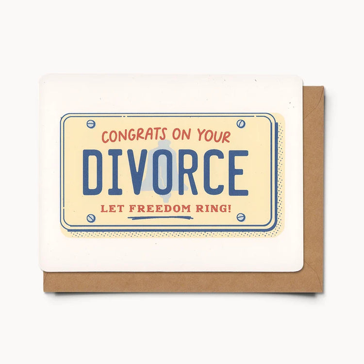 Congrats on your Divorce Card