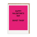 Valentine's Duvet Thief Card