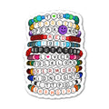 Taylor Swift Eras Friendship Bracelets Sticker