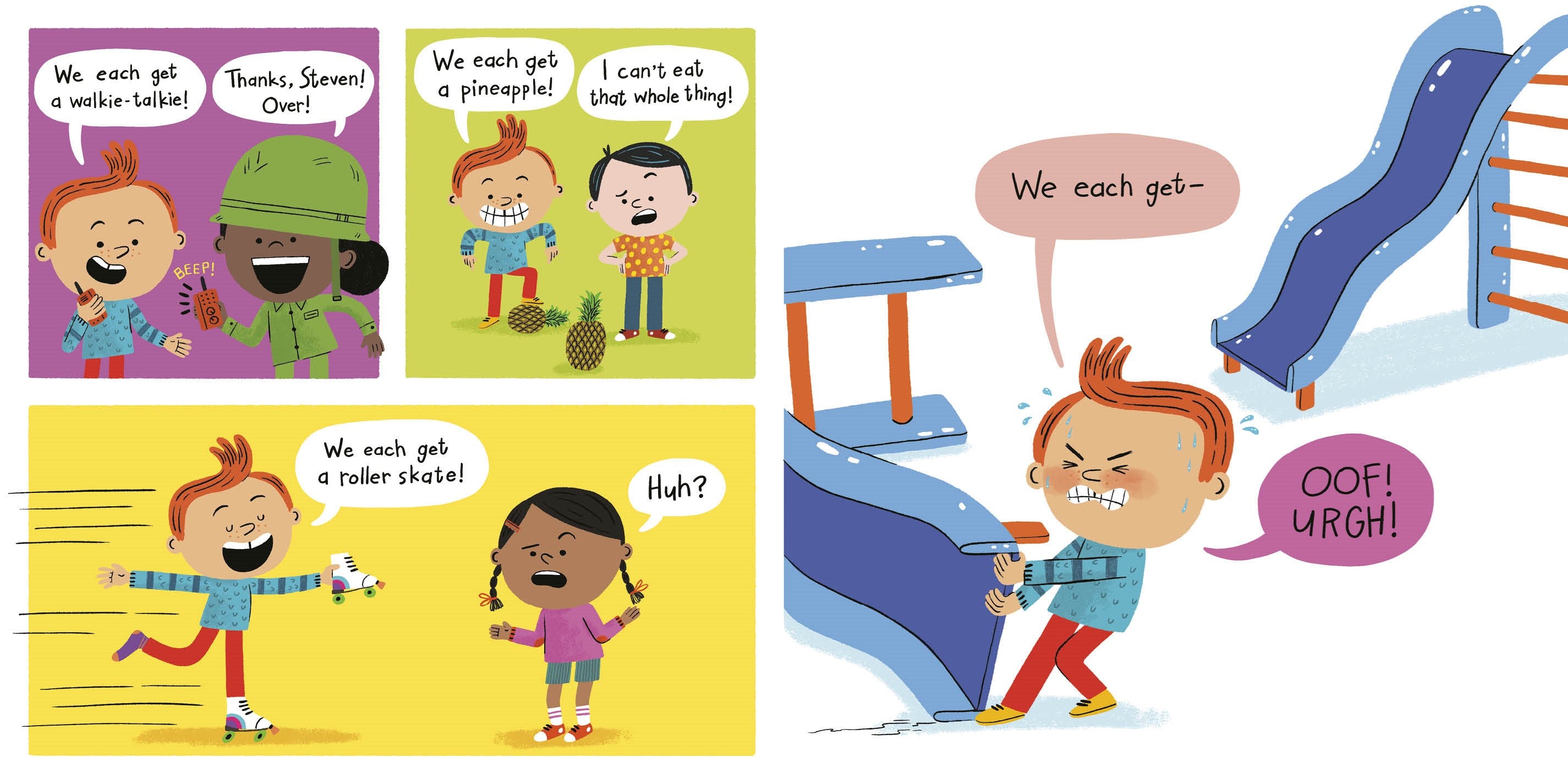 Even Steven: A Book About Sharing
