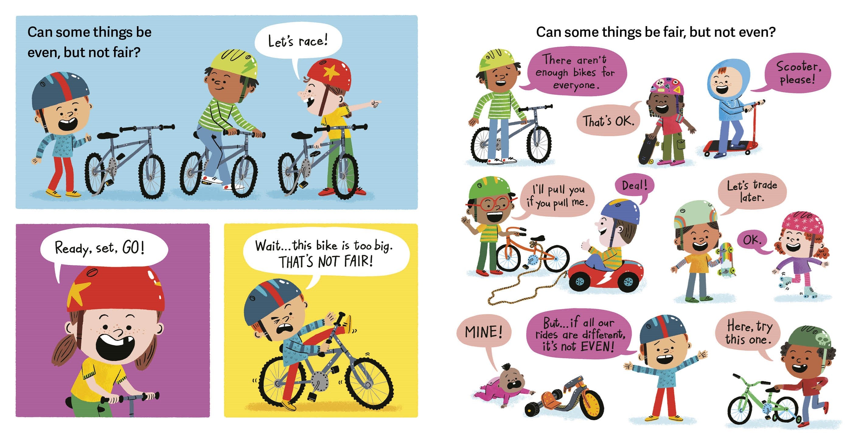 Even Steven: A Book About Sharing