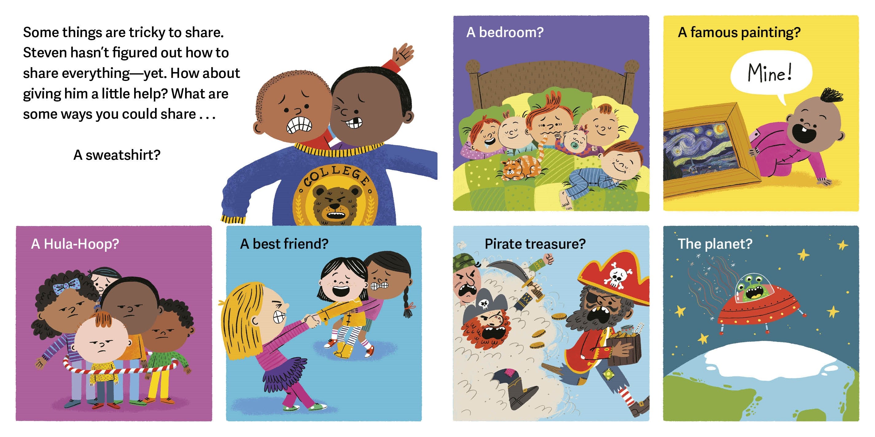 Even Steven: A Book About Sharing