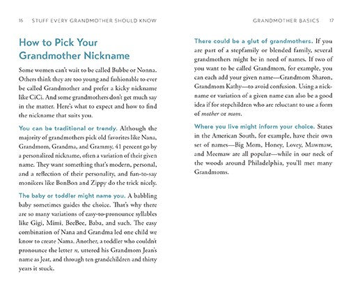 Stuff Every Grandmother Should Know