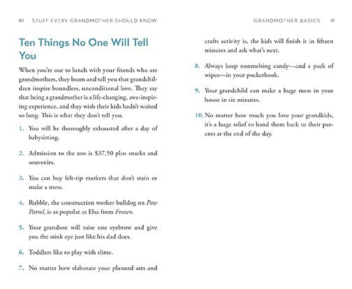 Stuff Every Grandmother Should Know