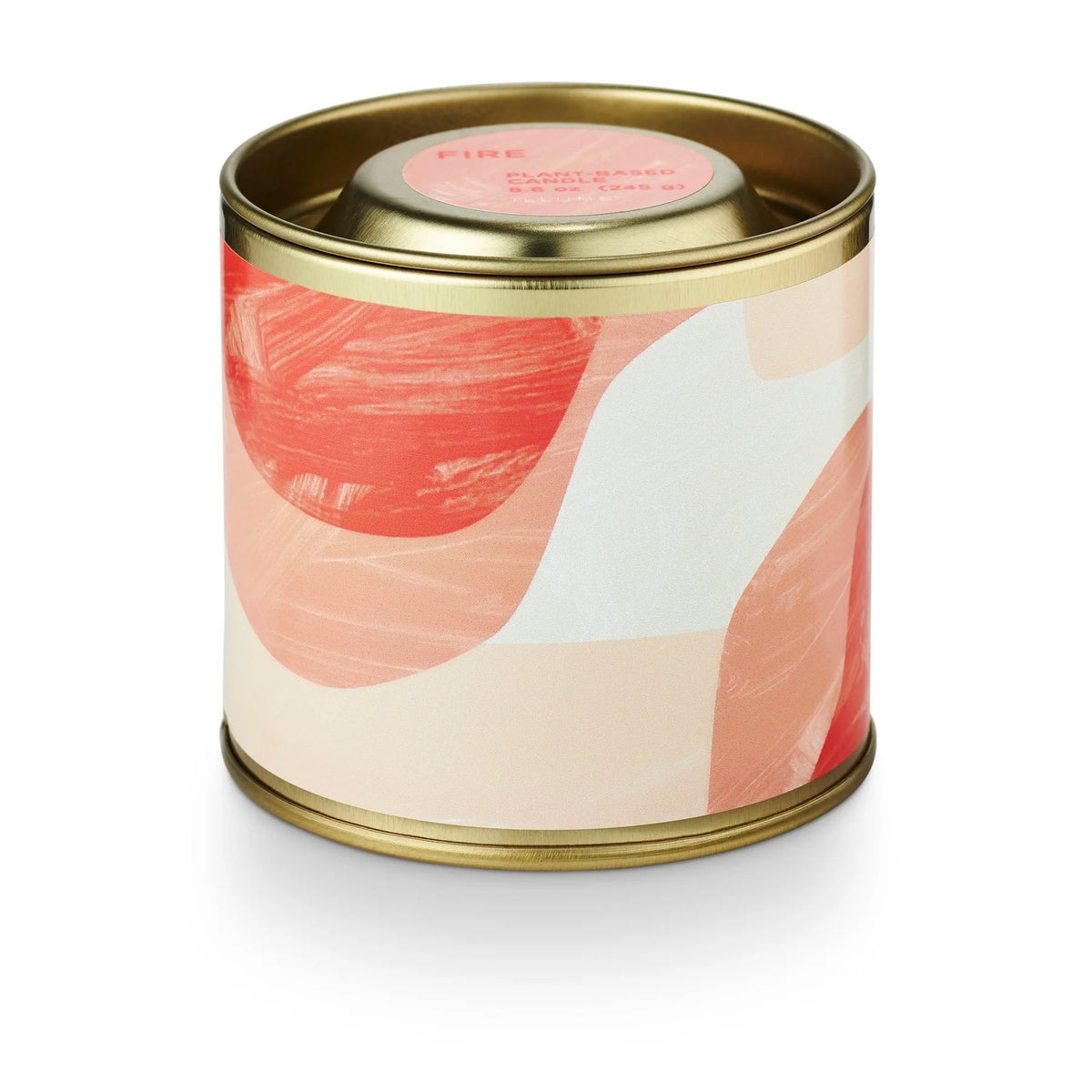 Fire Element Tin Candle