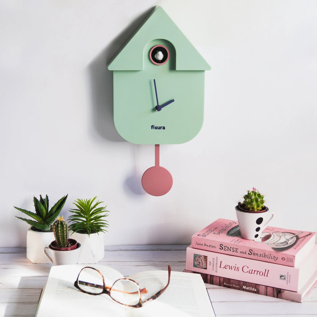 Cuckoo Casita Mint Clock