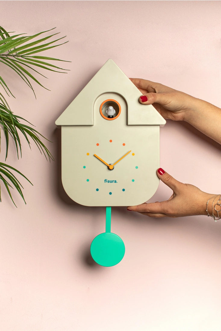 Cuckoo Casita Rainbow Clock