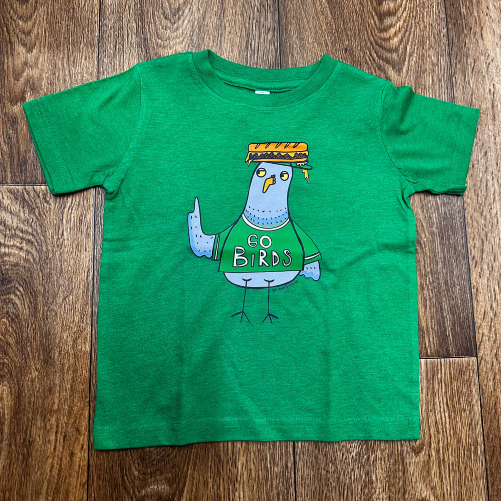 Cheesesteak Go Birds Toddler T-shirt