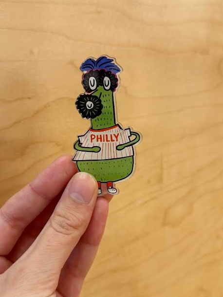 Philadelphia Green Dudes Magnet